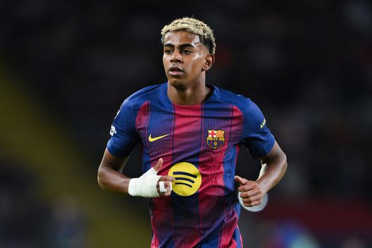 Lamine Yamal, 18 anni, attaccante del Barcellona (Foto di David Ramos/Getty Images) Yamal