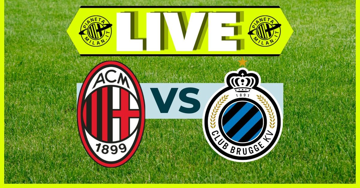 Milan Bruges, Champions League: formazioni e dove vederla | LIVE News