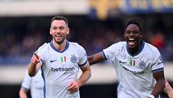Serie A, Verona-Inter 0-5: i nerazzurri passeggiano al Bentegodi