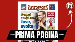Prima pagina Tuttosport: “Juve, svolta al centro: Frattesi e colpi a zero. Sabato la Roma”