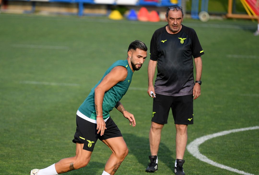 Castellanos e Maurizio Sarri