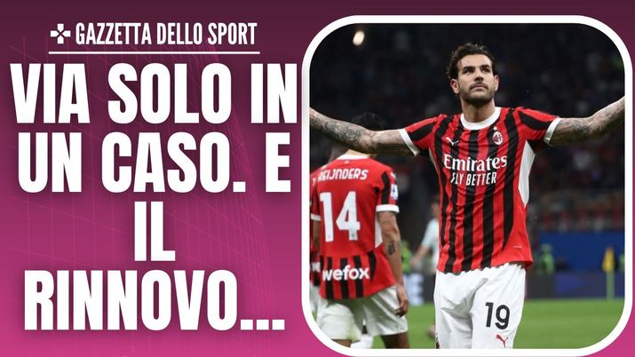 Theo Hernández AC Milan Calciomercato Milan rinnovo