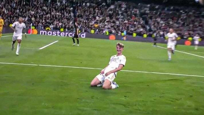 VIDEO Real Madrid-Napoli 3-2, blancos in vantaggio con Nico Paz: spapera Meret - immagine 1