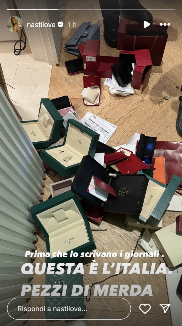 Ladri a casa di Zaccagni e Chiara Nasti: “Questa è l’Italia, pezzi di m…”- immagine 4