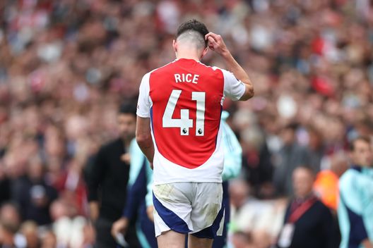 Declan Rice, centrocampista dell'Arsenal (Foto di Ryan Pierse/Getty Images) Premier League, ecco la top 11 secondo i dati Opta- immagine 6