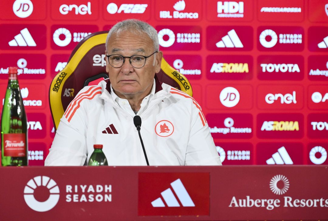 Lecce-Roma, la conferenza stampa di Ranieri – FOTO GALLERY - immagine 12