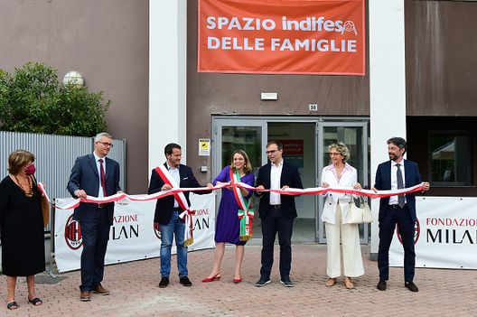 Anna Scavuzzo ad un evento di Fondazione nel 2021 (Photo by Pier Marco Tacca/AC Milan via Getty Images) Scavuzzo