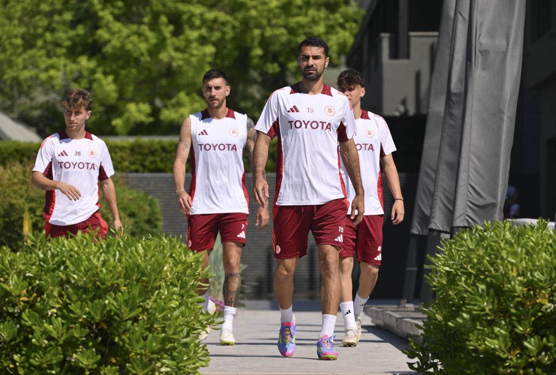 Trigoria, la seduta di allenamento a due giorni dalla Fiorentina – FOTO GALLERY - immagine 9