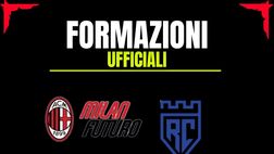 Milan Futuro-Real Calepina, formazioni ufficiali: Odogu titolare in difesa