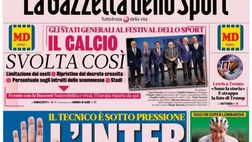 PRIMA PAGINA GAZZETTA DELLO SPORT OGGI: “L’Inter con Inzaghi”