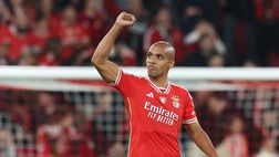 Benfica-Inter 3-3, la tripletta dell’ex Joao Mario sui social | VIDEO