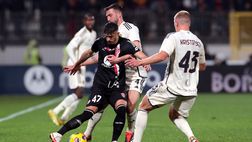 Monza-Roma, infortunio Kristensen: problema al flessore. Crampi per Mancini