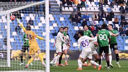 La Fiorentina perde 3-1 col Sassuolo e conferma la sua crisi