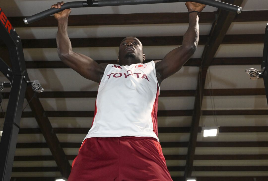 Roma, continua il ritiro: scarico dopo l’amichevole contro il Latina – FOTO GALLERY - immagine 56