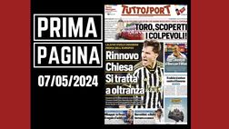 Prima pagina Tuttosport: “Rinnovo Chiesa, si tratta a oltranza”