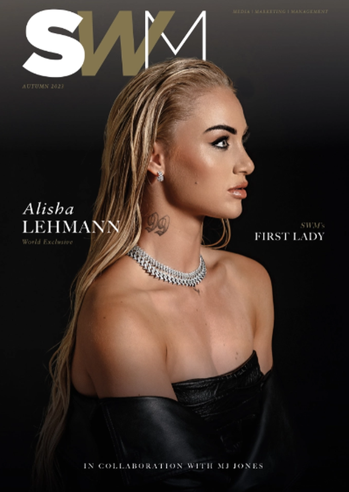 Alisha Lehmann da record: è la prima donna sulla copertina della rivista SWM- immagine 4