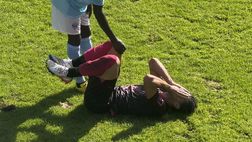 VIDEO Palermo-Legnago, brutta botta per Buttaro: lascia il campo zoppicando