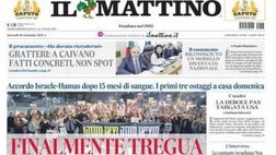 PRIMA PAGINA IL MATTINO OGGI: “Pensavo fosse amore”
