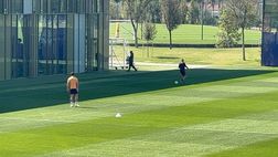 VIDEO VN – Pablo Marì in campo. Ecco lo spagnolo durante i palleggi