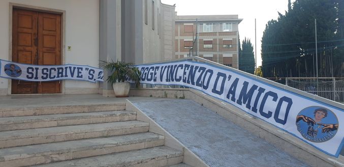 Lazio, ieri la messa in ricordo di Vincenzo D’Amico a due anni dalla scomparsa- immagine 2