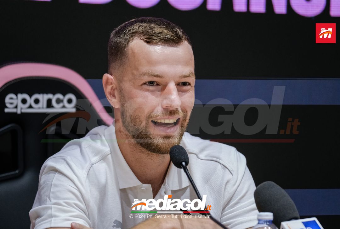 FOTO PALERMO, Jérémy Le Douaron presentato in conferenza stampa (Gallery) - immagine 6