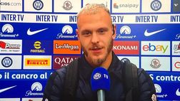 Dimarco a Inter TV: “Abbraccio ad Asllani? Ecco perché. Juve forte? Dobbiamo pensare…”