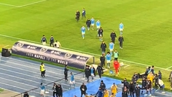Napoli-Frosinone, la reazione del pubblico del Maradona al termine del match