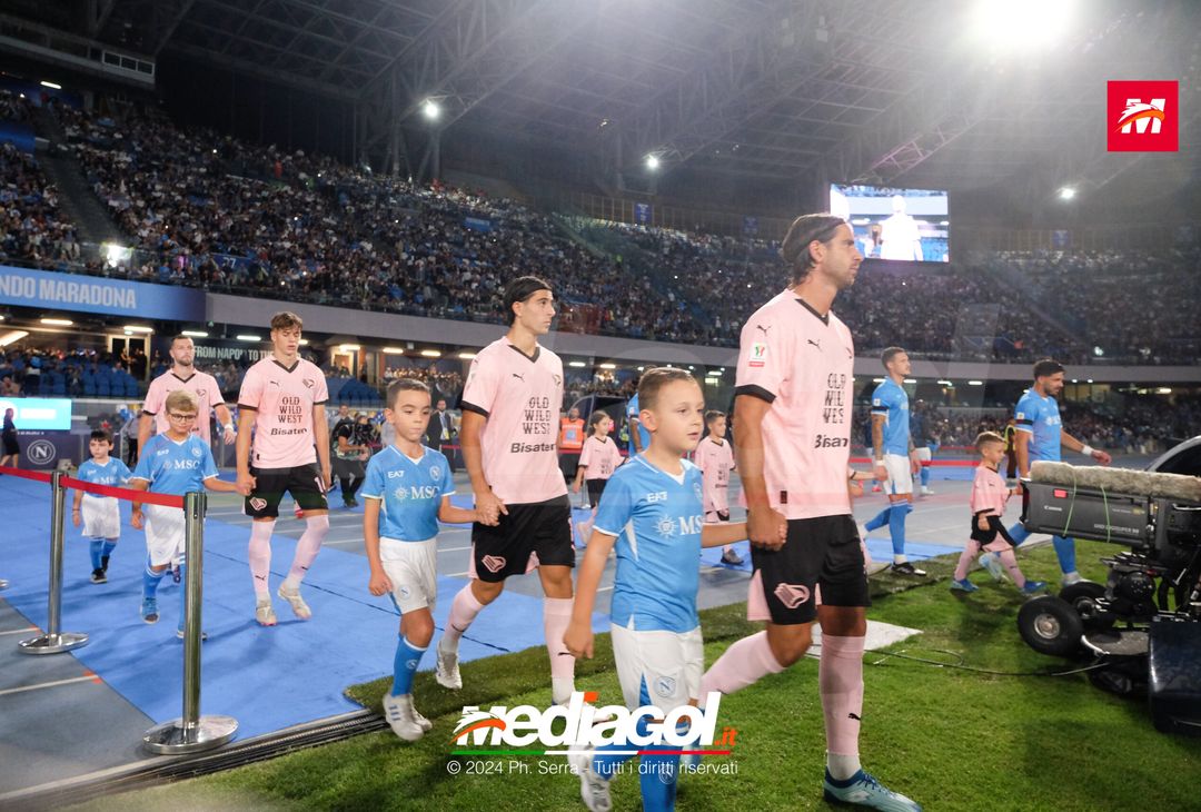 FOTO, Napoli-Palermo Coppa Italia 2024/25 - immagine 180