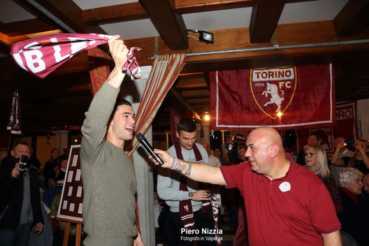 Toro Club Valli Alto Canavese-Priacco: ieri la cena con Buongiorno e Gemello- immagine 2