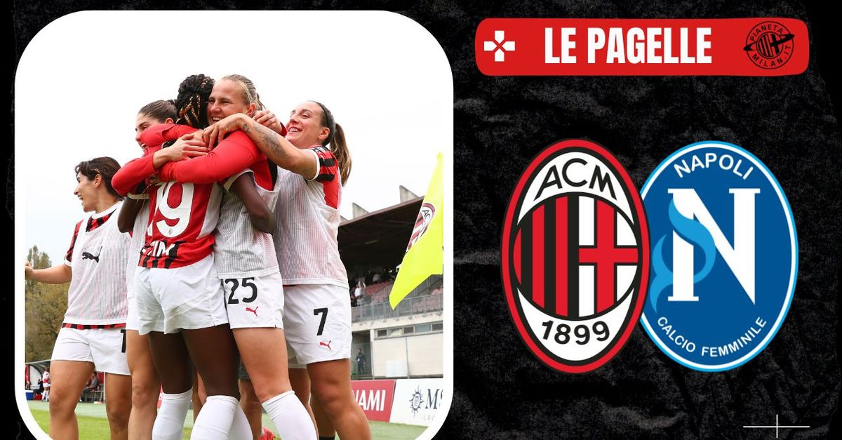 Serie A Femminile – Pagelle Milan Napoli 6 0: Ijeh da urlo, Dompig straripante