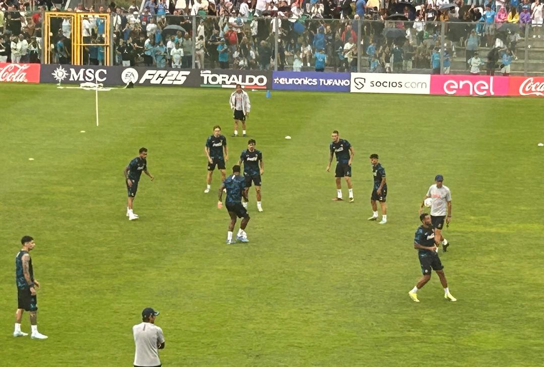 GALLERY Inizia la seduta pomeridiana degli azzurri dopo mezz’ora di ritardo - immagine 5