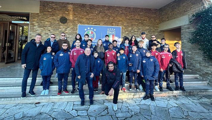 Giornata speciale per la 100% Ugi, ospite al Centro Tecnico di Coverciano - immagine 1