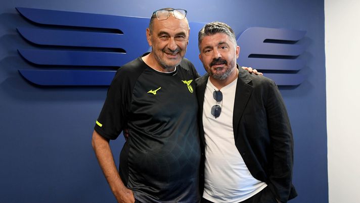Maurizio Sarri e Gattuso