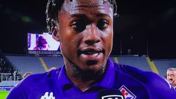 Fiorentina, Kouamé al 45′: “Era importante non chiudere in svantaggio all’intervallo”