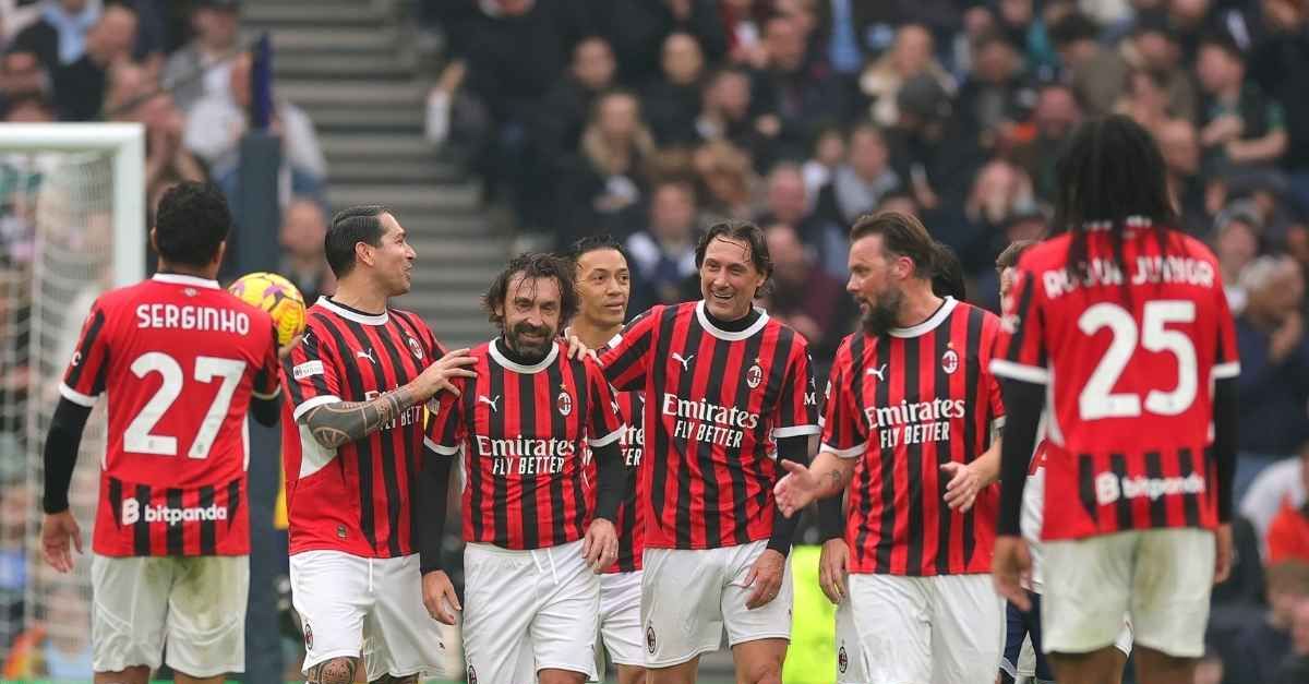 Spurs Legends Milan Glorie, sorrisi, gol e grandi giocate