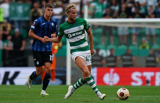 LISBONA, PORTOGALLO - 5 OTTOBRE: Morten Hjulmand dello Sporting CP. (Photo by Gualter Fatia/Getty Images) ESCLUSIVA Benfica-Sporting, Santos: “Gara decisiva, Otamendi e Hjulmand leader”- immagine 3