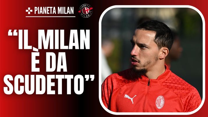 Ismaël Bennacer (centrocampista AC Milan), qui durante una seduta di allenamento a Milanello | Milan News (Getty Images) Ismaël Bennacer AC Milan allenamento Milanello