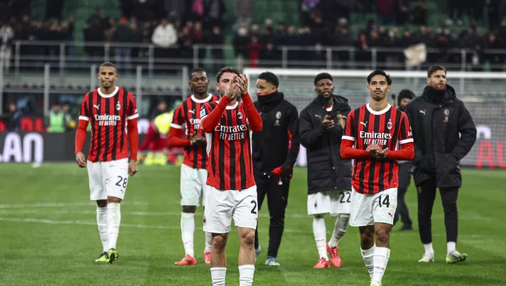 Giocatori AC Milan Milan-Juventus 0-0 Serie A 2024-2025