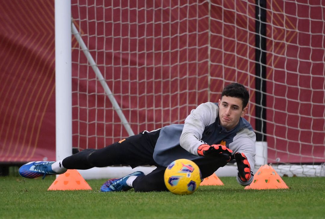 Roma, primo allenamento in vista della Fiorentina – FOTO GALLERY - immagine 14