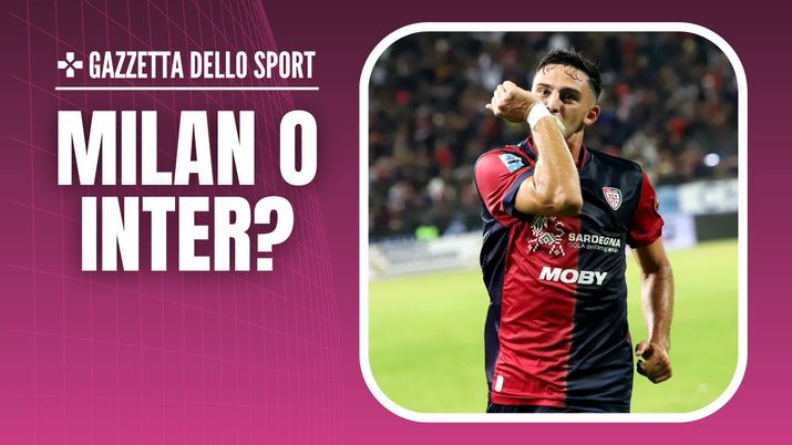 Gabriele Zappa (difensore Cagliari) ha parlato a 'La Gazzetta dello Sport' oggi in edicola di Milan, Inter e non solo | AC Milan News (Getty Images) Cagliari Zappa Milan Inter intervista Gazzetta