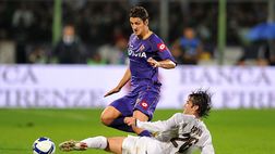 FOTO – Che coppia! Kuzmanovic posa con Batistuta: “Forza viola!”