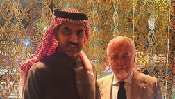 FOTO Incontro illustre per De Laurentiis: posa con il CEO dell’Al Nassr