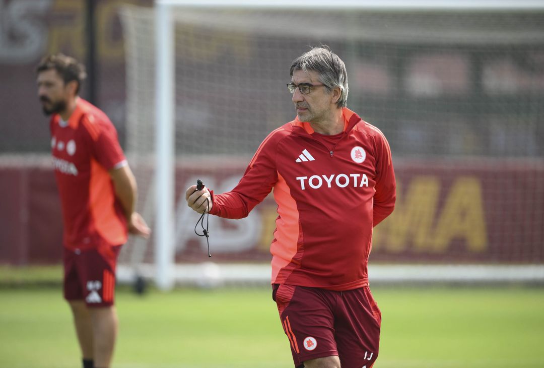 Roma, l’allenamento di oggi in vista dell’Athletic Bilbao – FOTO GALLERY - immagine 5
