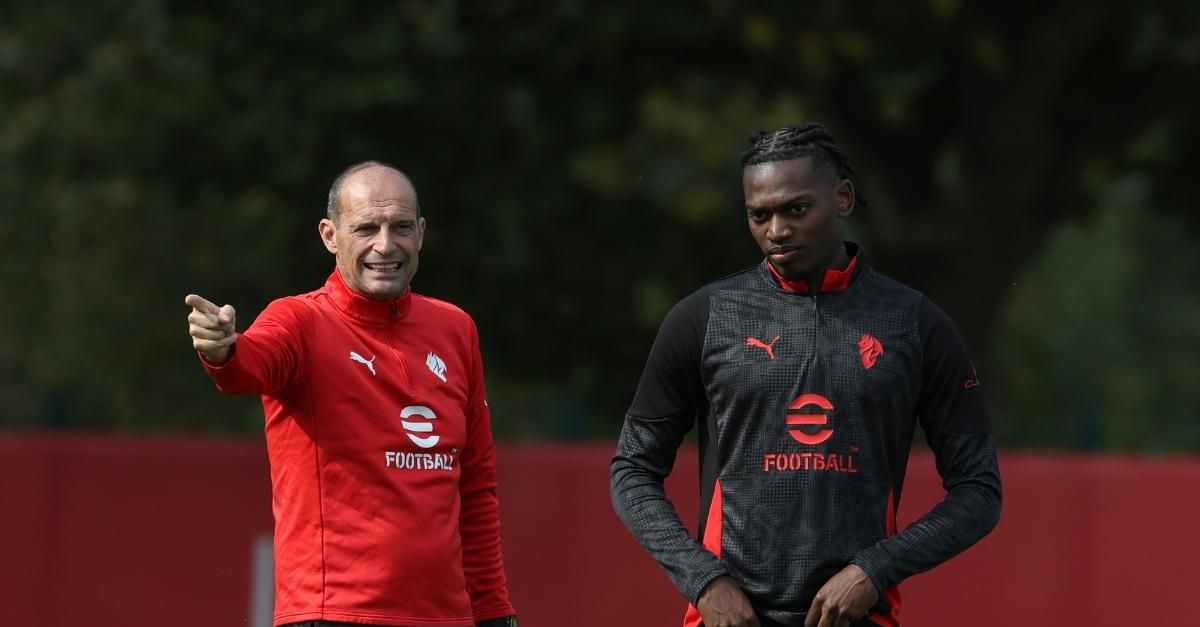 bomba di gazzetta allegri ha attaccato leao davanti a parte della squadra ecco cosa 232 successo