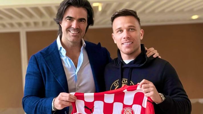 FOTO – L’ex viola Arthur arrivato al Girona. Eccolo con il suo agente - immagine 1