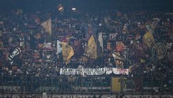 Milan-Roma, la Curva Sud ricorda De Falchi: “Per Antonio, figlio della lupa”