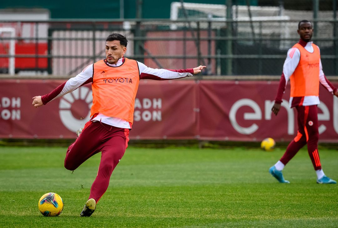Roma, l’allenamento a due giorni dal derby – FOTOGALLERY - immagine 14