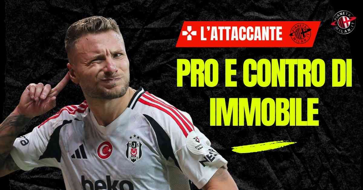 Milan, l’idea Immobile stuzzica ma non troppo: numeri, pro e contro del bomber Milan, l’idea Immobile stuzzica ma non troppo: numeri, pro e contro del bomber