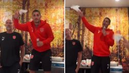 Al-Duhail, lo stonato Verratti canta “Volare” alla presentazione | VIDEO