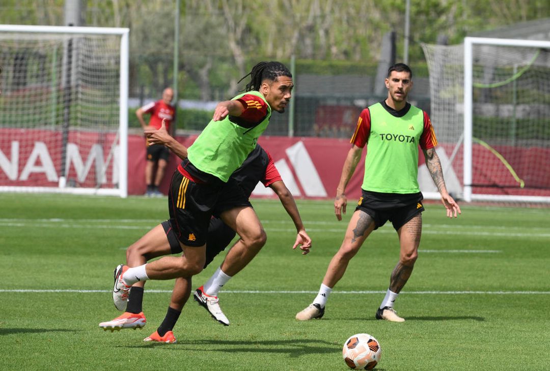 Roma, allenamento a Trigoria in vista del Milan: c’è Azmoun – FOTO GALLERY - immagine 19